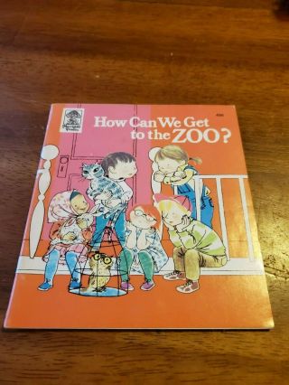 Vintage Merrigold Press How Can We Get To The Zoo? Childrens Book Great Shape