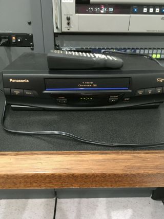 Panasonic PV - V4020 4 Head HiFi Omnivision VCR VHS Video Player Recorder w/Remote 3