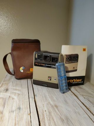 Kodak Partytime Instant Camera With 1982 Worlds Fair