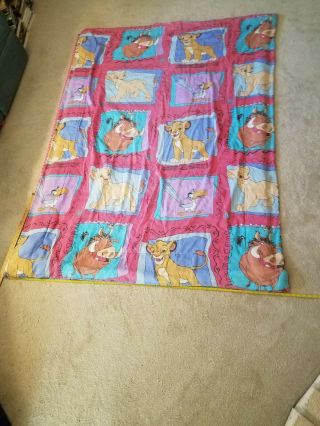 The Lion King Vintage Twin Reversible Comforter