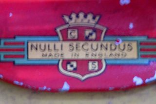 Vintage Tin Battery Op Remote Control Helicopter,  Nulli Secundus,  England,  VGiB 7