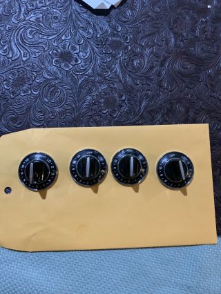 Jenn Air Knobs - Model S120 - Range - Vintage Out There