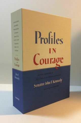 Custom Slipcase John F.  Kennedy - Profiles In Courage - 1st / 1st