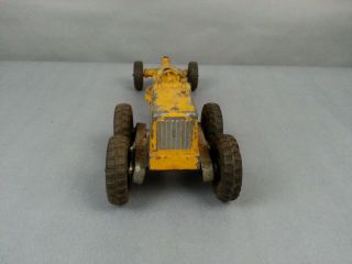 Vintage Hubley Road Grader Kiddie Toy 481 Yellow Diecast Metal 4