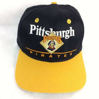 Pittsburgh Pirates Snapback Ball Cap Vintage Mid 90s