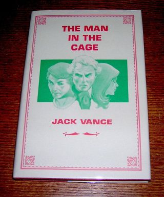 Jack Vance Man In The Cage Signed Underwood Miller