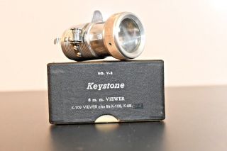 Vintage Keystone No V - 8 8mm Viewer For Keystone Projectors K109 K108 K68