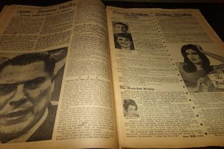 Vintage York Post Jail Break During Jack Ruby Trial Jimmy Hoffa Cartoons 62 2