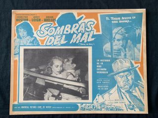 Touch Of Evil Orson Welles Mexican Vintage Lobby Card 1958