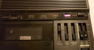 Panasonic RR - 830 Standard Cassette Tape Transcriber Dictation,  Black - VTG 8