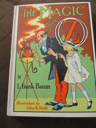 The Magic Of Oz Baum Illustrated Hb Vintage Facsimile