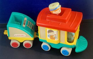 Lionel Happiness Express Caboose And Coal Car With Two Figures - 1994 Vintage
