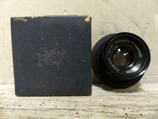 Schneider Kreuznach Componon 1:5.  6/80 Lens With Box