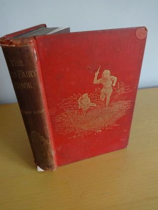1890 Red Fairy Book - Andrew Lang Illus By Henry Ford Jack Giant Fairies
