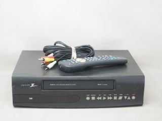 Zenith Vra412 Vcr Vhs Player/recorder Remote Great