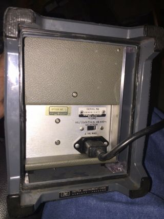 Vintage Portable HP Hewlett Packard Model 403B RMS AC Voltmeter 6