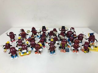 37 Vintage California Raisins Collectable Band Players Surfers Skaters