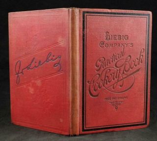 1893 Young,  Liebig Practical Cookery Book,  Recipes Extract Of Meat Giblet Soup