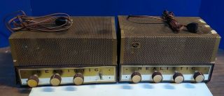 Vintage Realistic Stereo Tube Amplifier Parts