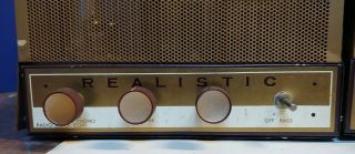 Vintage Realistic Stereo Tube Amplifier Parts 3