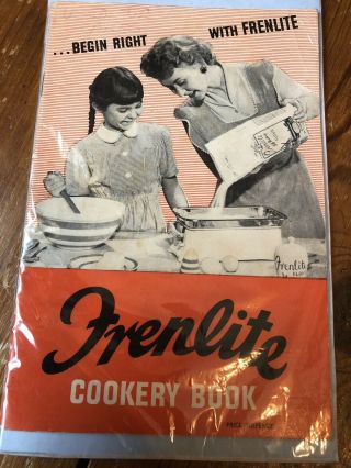 Vintage Recipe Frenlite Cookery Book Flour Retro Kitchenalia