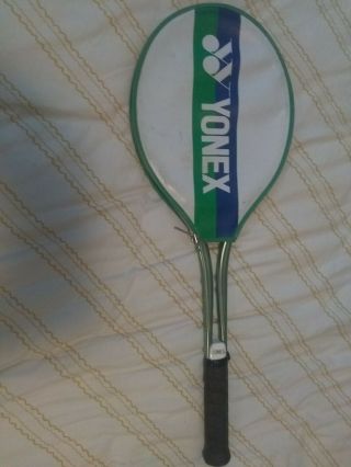 Vintage Tennis Racket - Yonex Yy8500 With Cover 1970 