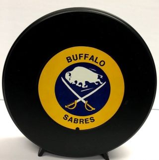 1970s Buffalo Sabres Nhl Hockey Vintage Puck Bank
