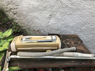 Vintage Gold J Electrolux 1401 Canister Only Vacuum