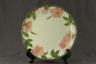 Vintage Franciscan Desert Rose China England 12.  5 " Round Chop Serving Platter