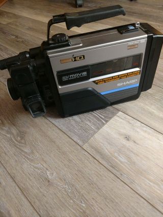 Vintage Sharp Vhs Video Camera Vc - C10