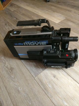 Vintage Sharp VHS Video Camera VC - C10 3