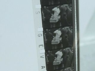16mm Orig Newsfilm Short F.  D.  ROOSEVELT w/ Sound B&W 3
