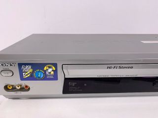 Sony VCR VHS Player / Recorder SLV - N88 W/ Remote & Blank Tape 3