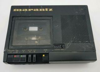 Marantz Portable Cassette Recorder Model Pmd101