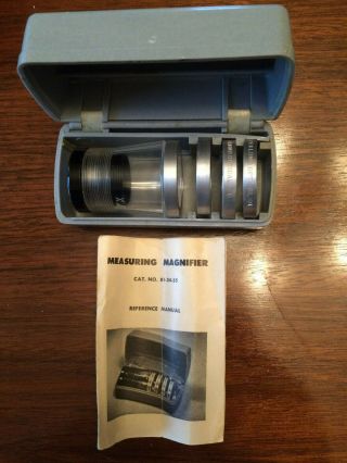 Vintage Bausch & Lomb Measuring Magnifier