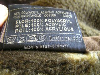 Vintage Dolan Acrylic Throw Blanket Retro Schooner Sailboat West Germany 56x73 5