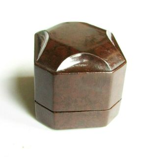 Vintage Art Deco Bakelite Ring Box - Perfect For A Gift Or Present