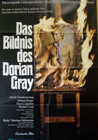 Helmut Berger The Evils Of Dorian Grey Vintage 1sheet Movie Poster 1970