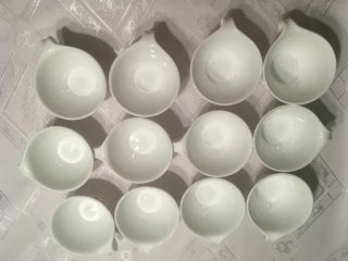 12 Vintage Corelle Butterfly Gold Set of 12 Hook Handle Cups 4