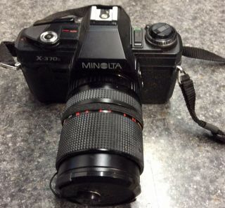 Vintage Minolta X - 370s Camera Not
