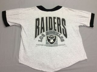 Vintage 90s Los Angeles Raiders Jersey Style Shirt Mens Size Xl Nwa,  Hip Hop