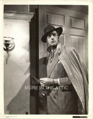 Universal Horror Star Vincent Price Vintage Laura Film Noir Portrait
