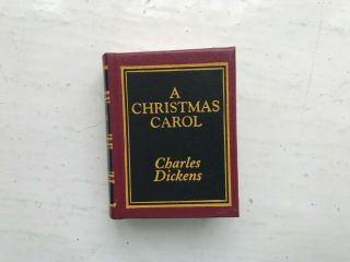 Del Prado Miniature Book Library Classics - A Christmas Carol - Charles Dickens