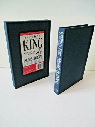 Stephen King - DOLORES CLAIBORNE - UK Limited Slipcased Gift Edition 1/2,  000 2