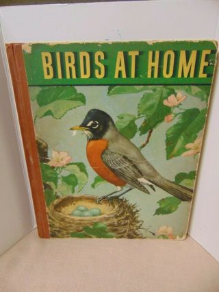Vtg Birds At Home By Marguerite Henry Illustrated By Jacob Bates Abbott 1942 Hc