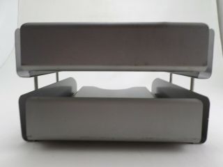 Legal Size Vtg Industrial Gray Metal Desk File Tray In - Out - All - Steel Equipment 4
