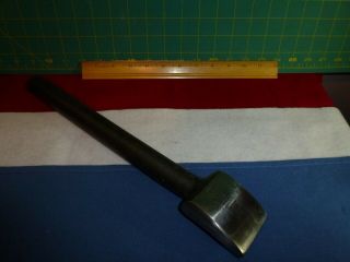 Vintage Auto Body Long Handle Dolly 13 3/4 " Shop Hand Hammer Spoon Dinging Usa