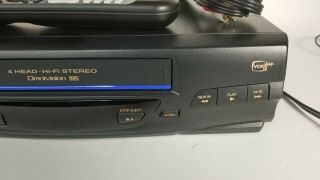 Panasonic PV - V4520 4 Head Hi - Fi | VHS VCR Player Recorder | w/ Remote & AV Cable 2