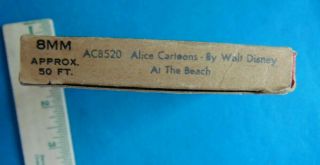 CARNIVAL FILMS ALICE CARTOONS - by WALT DISNEY - ' AT THE BEACH ' - 8mm FILM 2