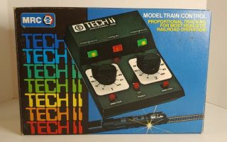 Vintage Mcr Model Train Control Transformer Tech Ll Dual Power 2800